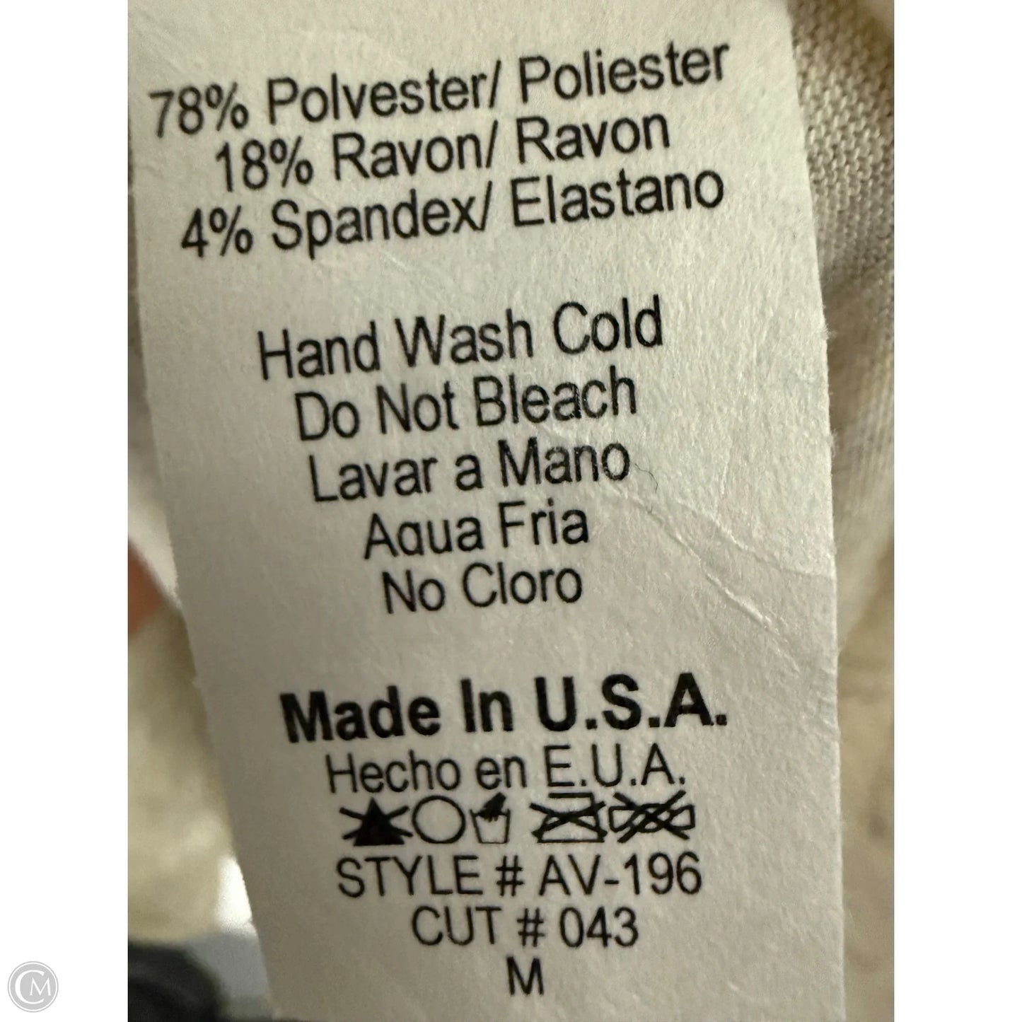 Top Sleeveless By Clothes Mentor In Grey, Size: M