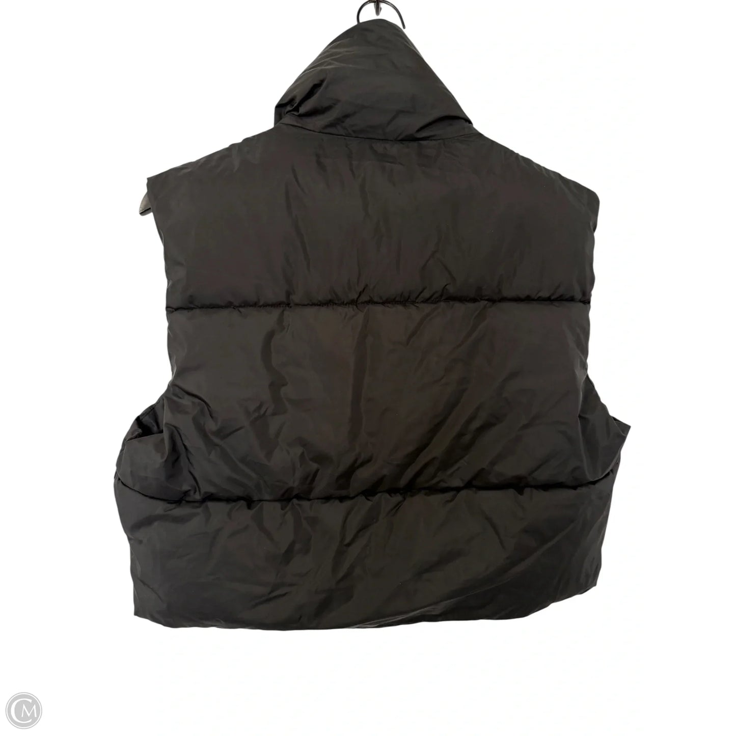 Vest Puffer & Quilted By Zenana Outfitters In Black, Size: M