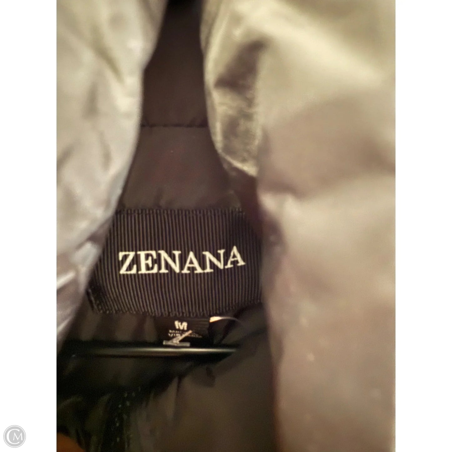 Vest Puffer & Quilted By Zenana Outfitters In Black, Size: M