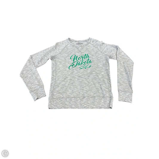 Top Long Sleeve By Clothes Mentor In Grey, Size: S