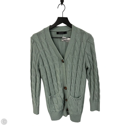 Sweater Cardigan By Cme In Green, Size: M