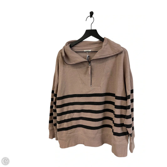 Sweatshirt Collar By Maurices In Grey & Tan, Size: Xl