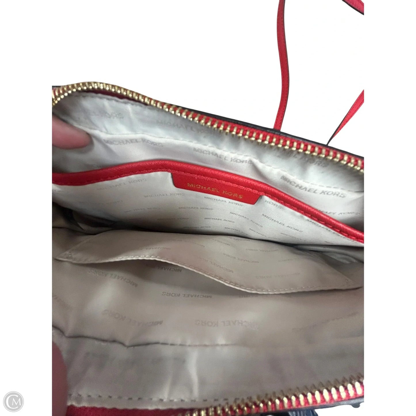 Crossbody Designer By Michael Kors, Size: Small