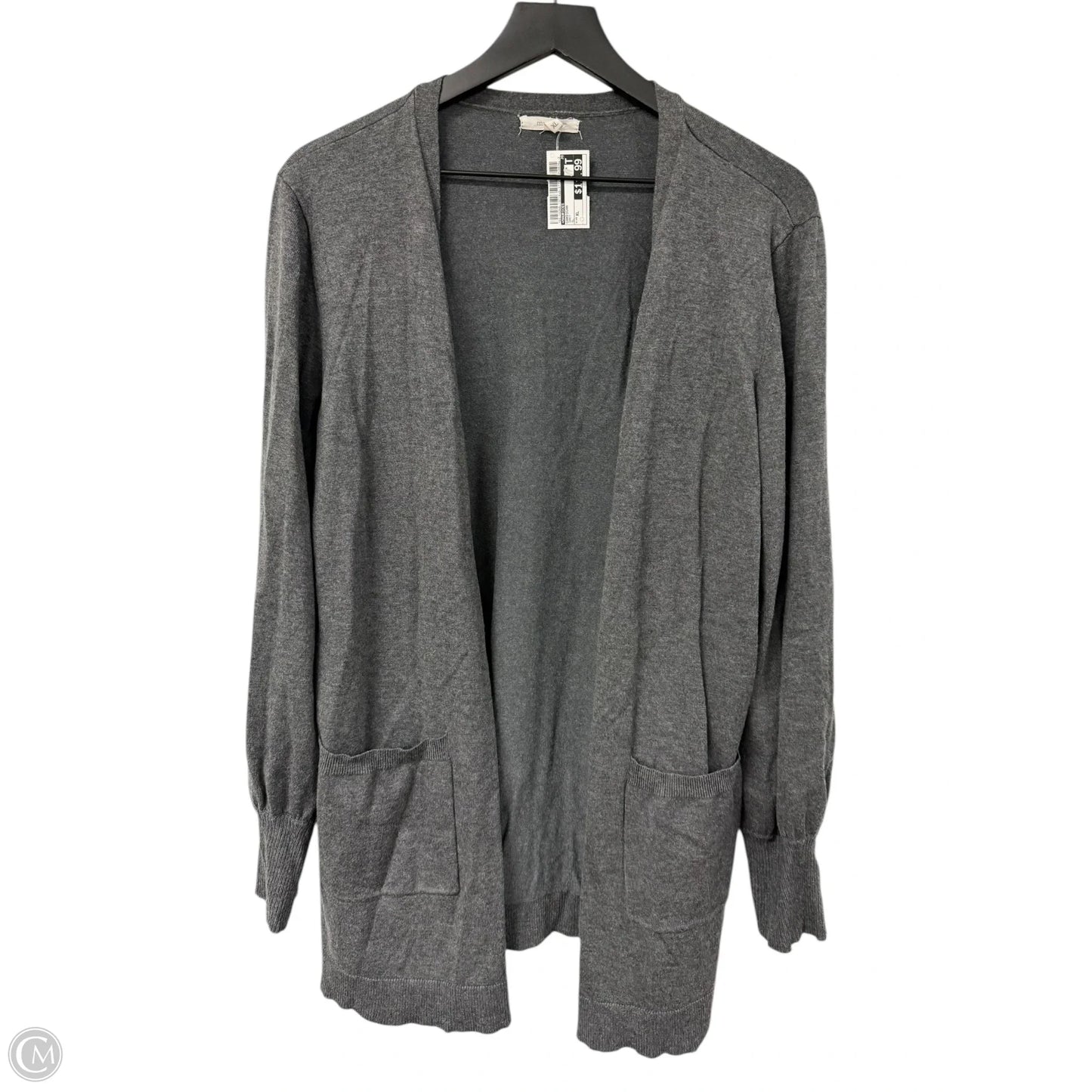 Cardigan By Maurices In Grey, Size: Xl