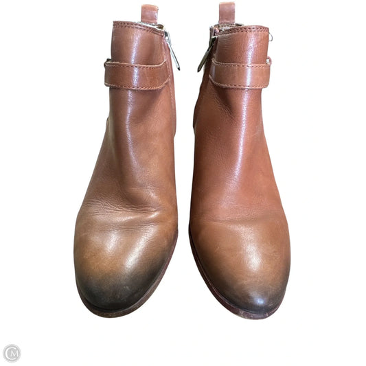 Boots Ankle Flats By Sam Edelman In Brown, Size: 7