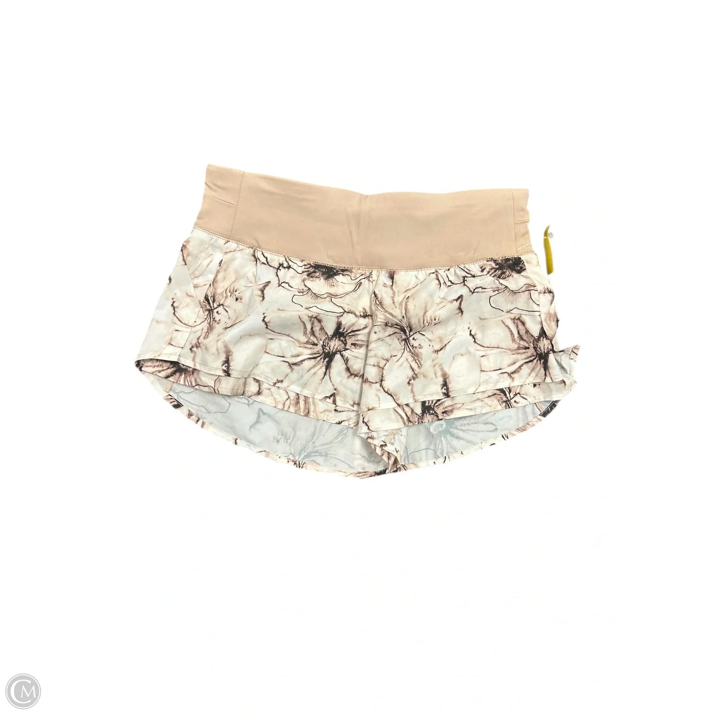 Athletic Shorts By Calia In Brown & White, Size: S