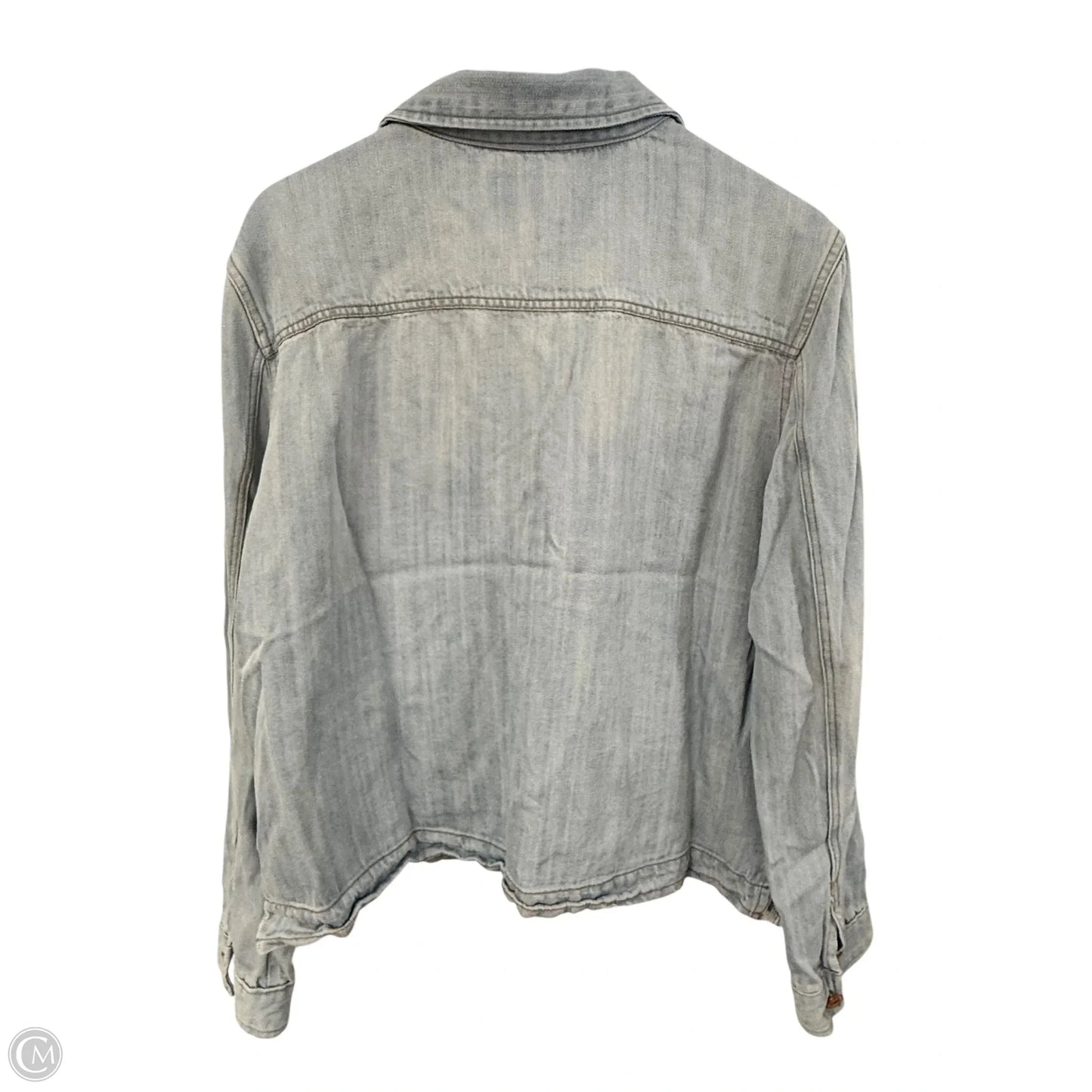 Jacket Denim By Thread And Supply In Blue Denim, Size: 1x