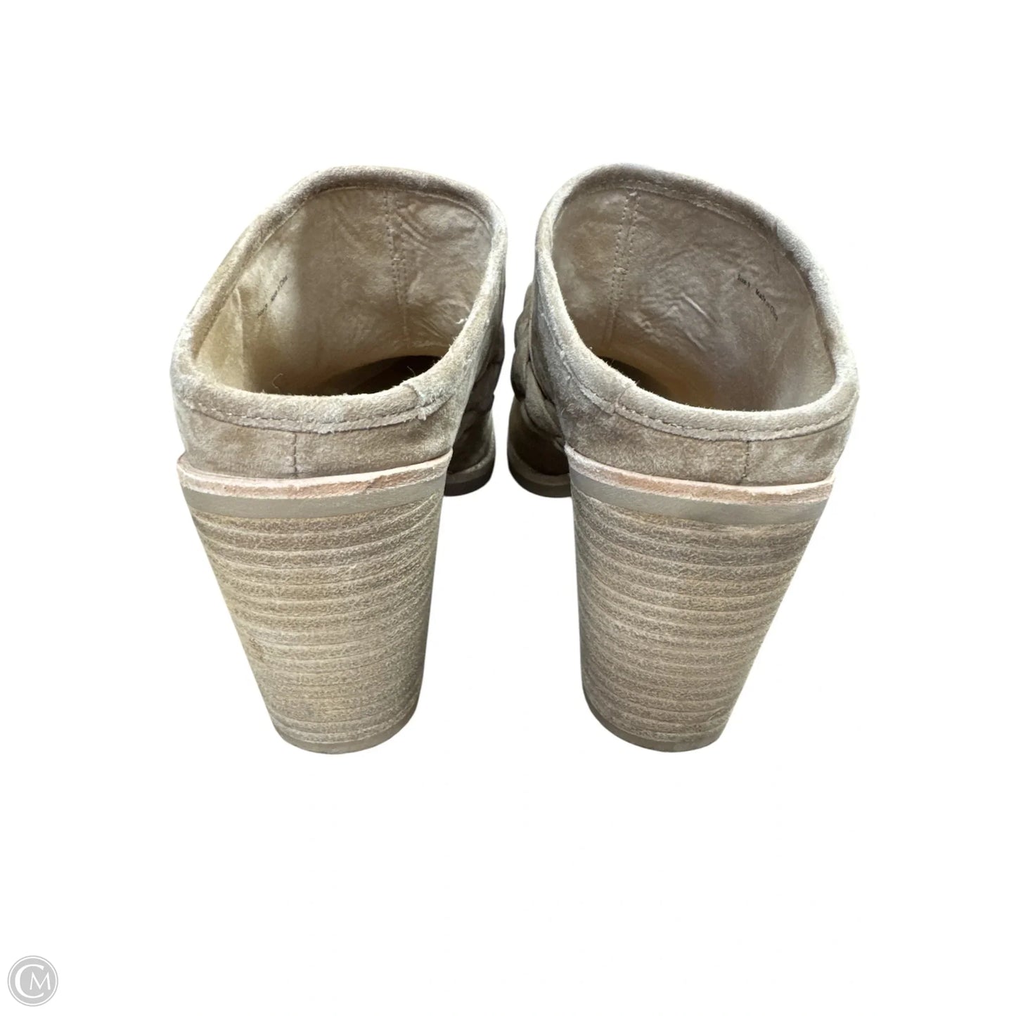 Shoes Heels Block By Dolce Vita In Beige, Size: 9