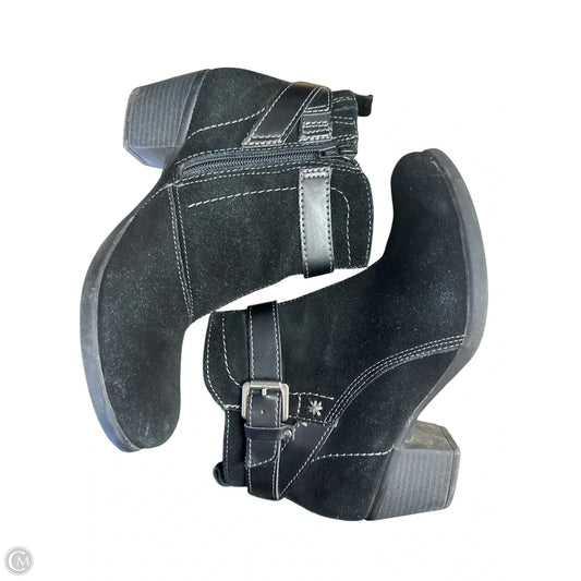 Boots Ankle Heels By Earth Origins In Black, Size: 8.5