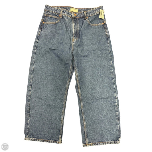 Jeans Wide Leg By We The Free In Blue Denim, Size: 10