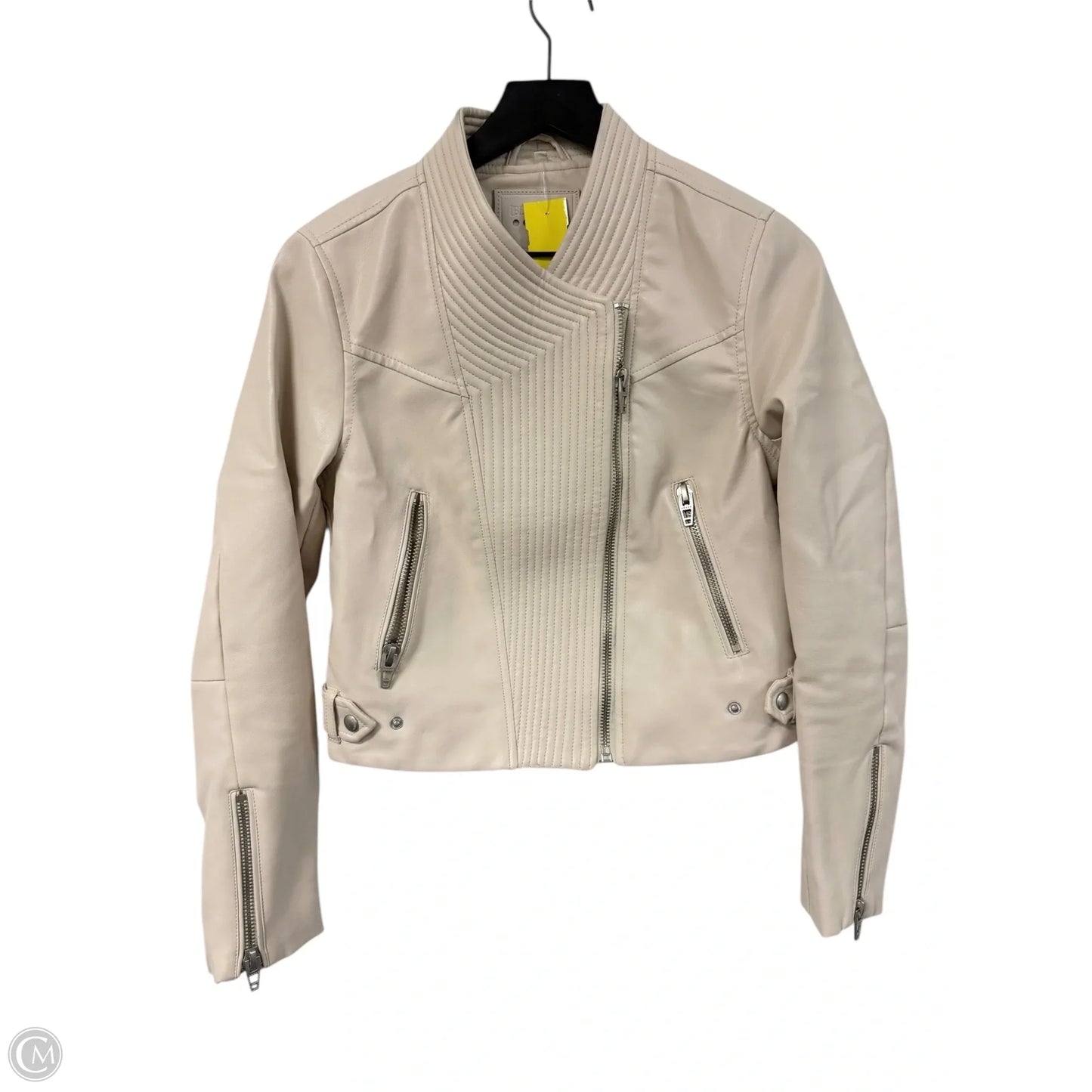 Jacket Moto By Blanknyc In Cream, Size: S
