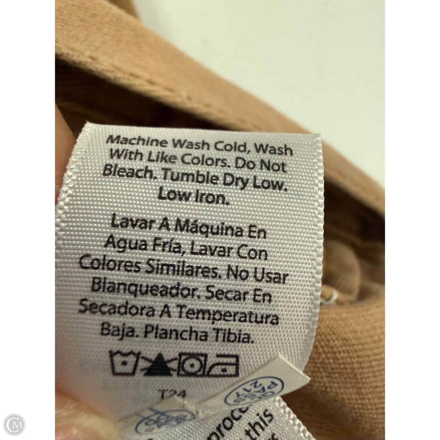 Jacket Denim By Time And Tru In Brown Denim, Size: 3x