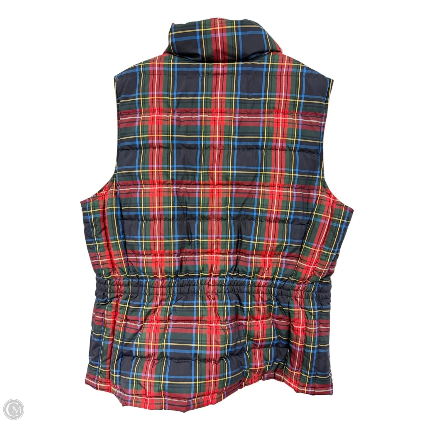 Vest Puffer & Quilted By Talbots In Multi-colored, Size: Mp