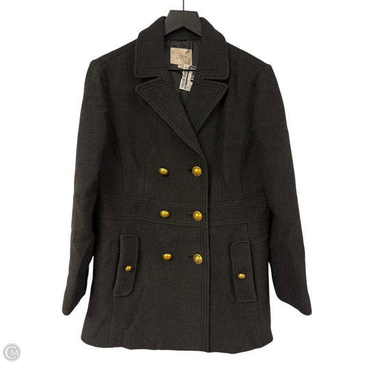 Coat Peacoat By Loft In Black, Size: 12p