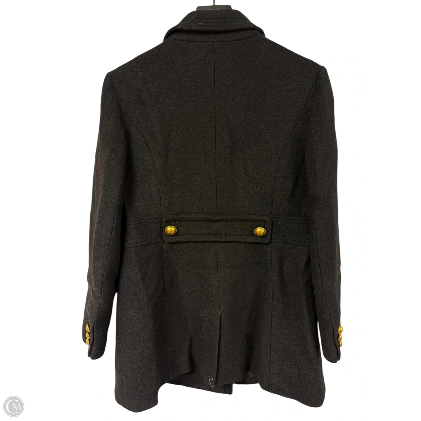 Coat Peacoat By Loft In Black, Size: 12p