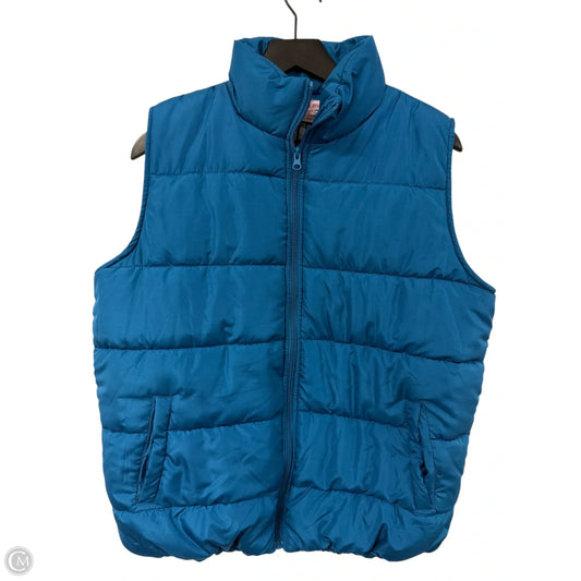 Vest Puffer & Quilted By Cme In Blue, Size: M