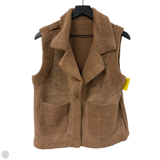 Vest Other By Cmf In Brown, Size: S
