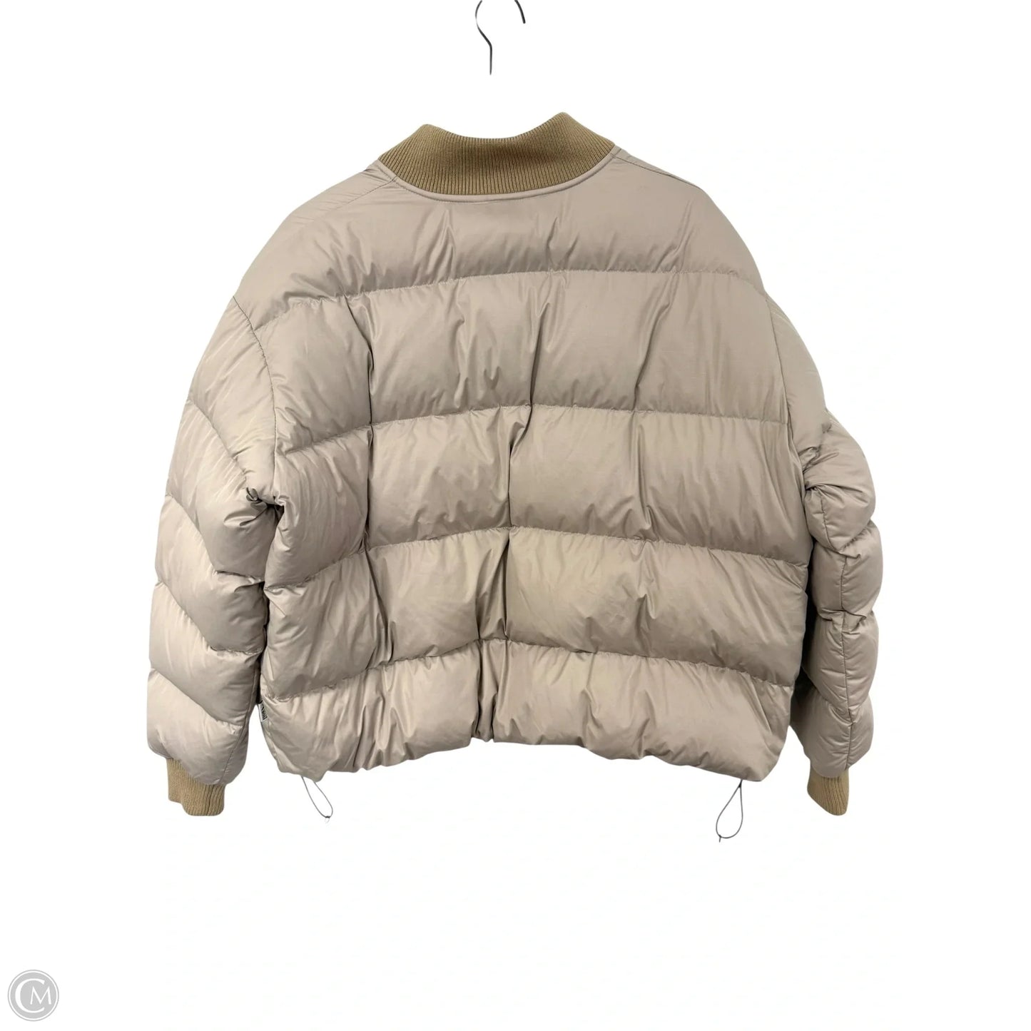 Coat Puffer & Quilted By Eddie Bauer In Beige, Size: Xl