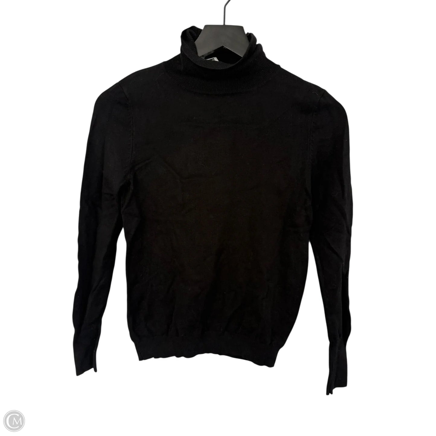 Top Long Sleeve By Clothes Mentor In Black, Size: S