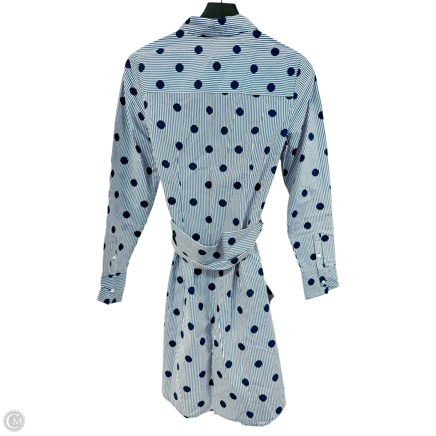 Dress Casual Short By Boden In Blue & White, Size: 6