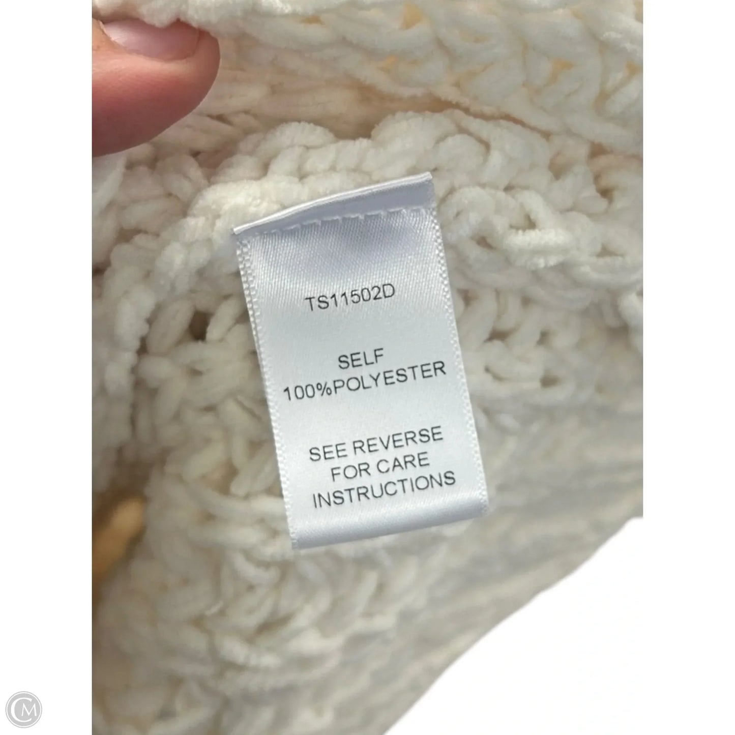 Sweater Cardigan By Aakaa In Ivory, Size: M