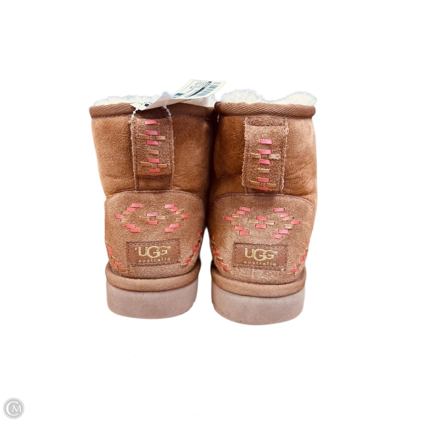 Boots Designer By Ugg In Brown, Size: 10