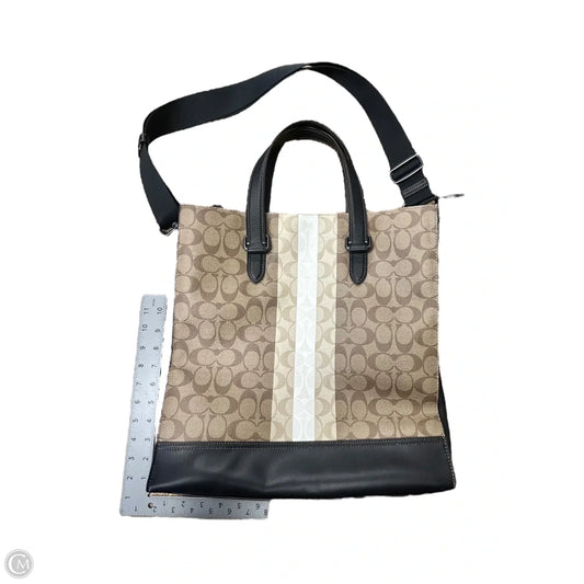 Tote Designer By Coach, Size: Large
