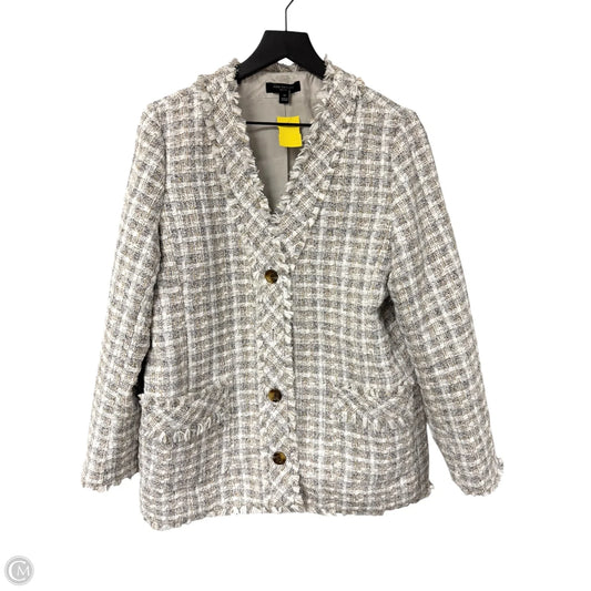 Jacket Other By Ann Taylor In Multi-colored, Size: 12p