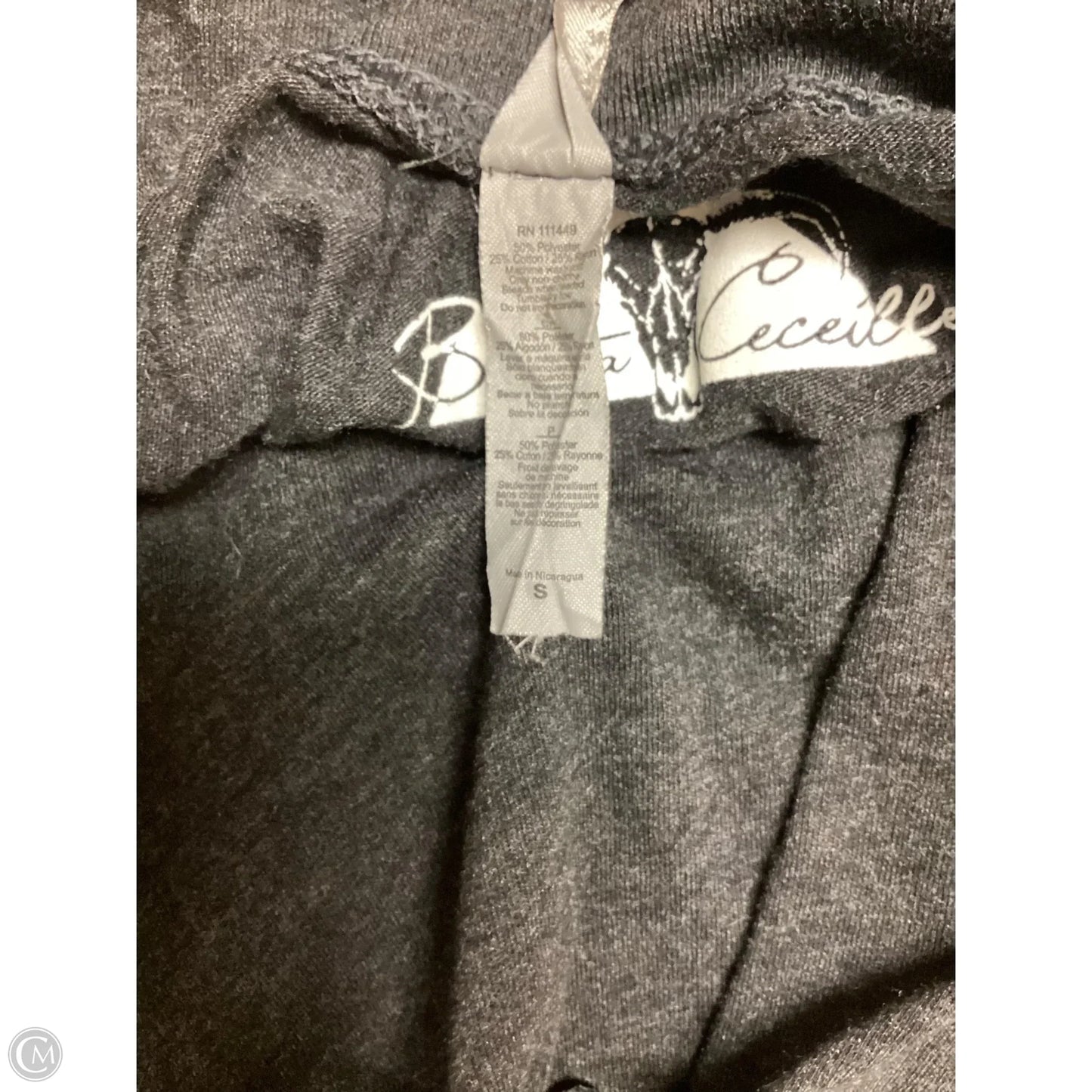 Top Long Sleeve Basic By Clothes Mentor In Grey, Size: S