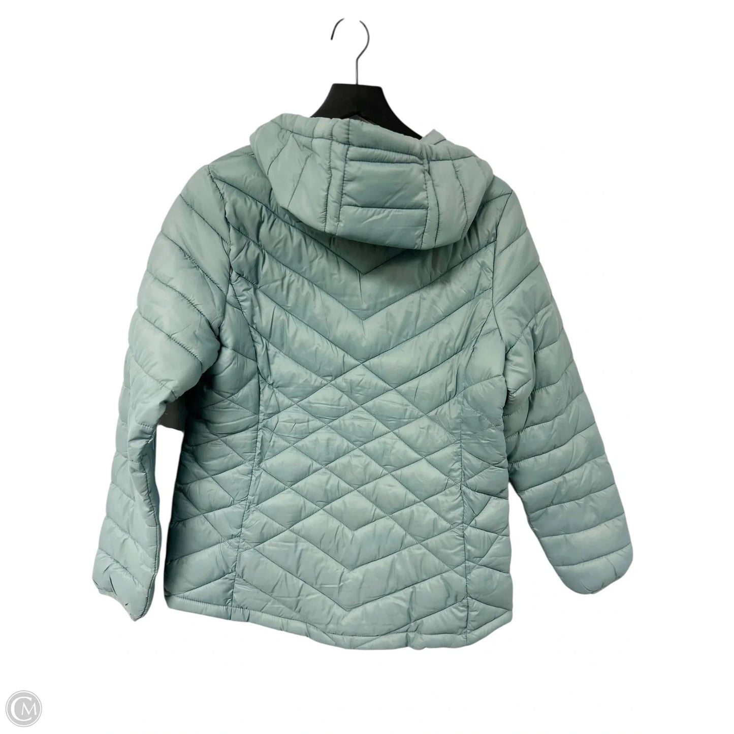 Jacket Puffer & Quilted By Zero Xposure In Green, Size: M