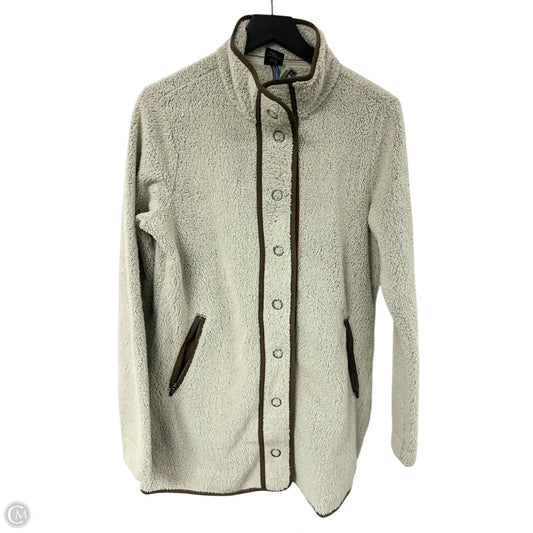 Jacket Faux Fur & Sherpa By Kuhl In Brown & Cream, Size: M
