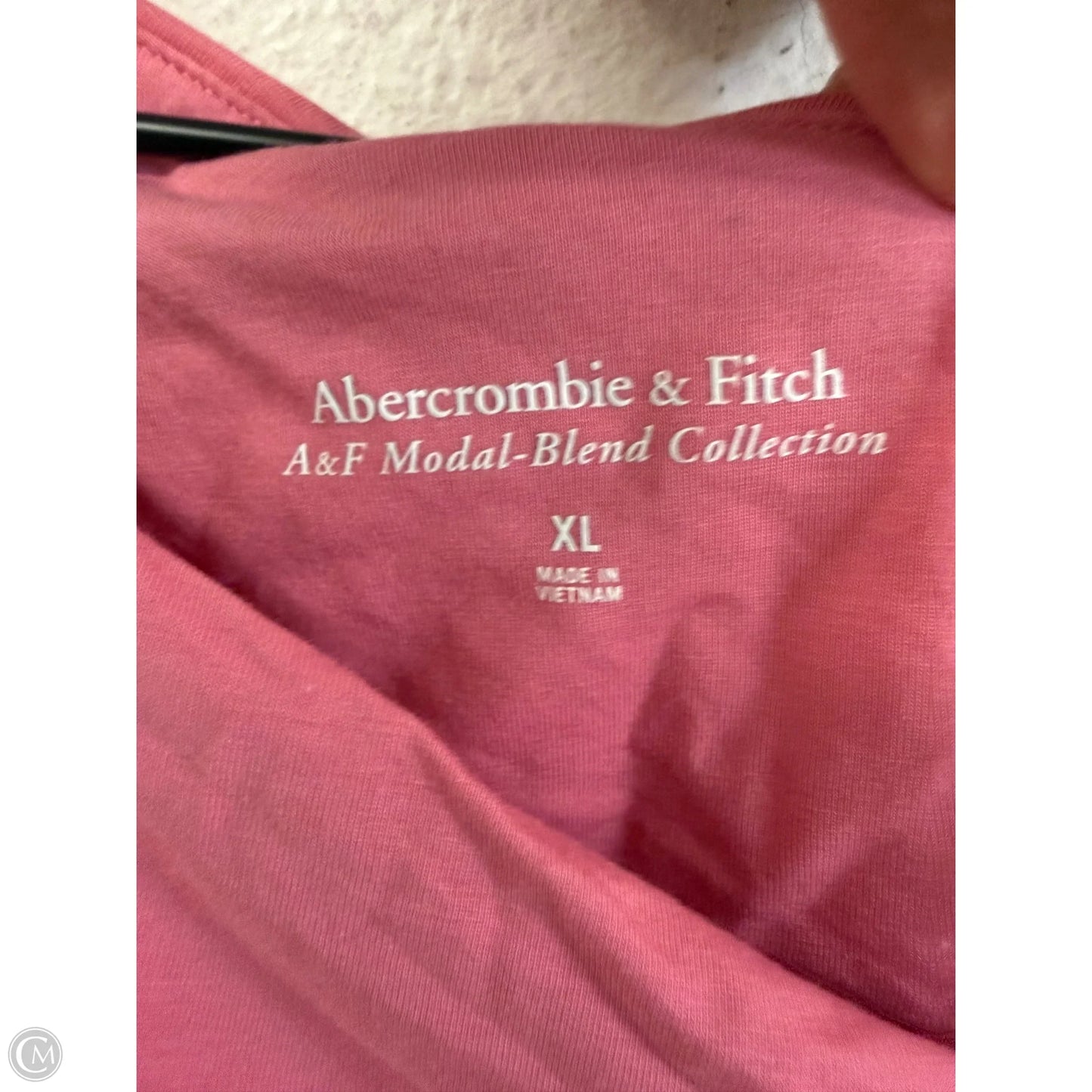 Top Sleeveless By Abercrombie And Fitch In Pink, Size: Xl