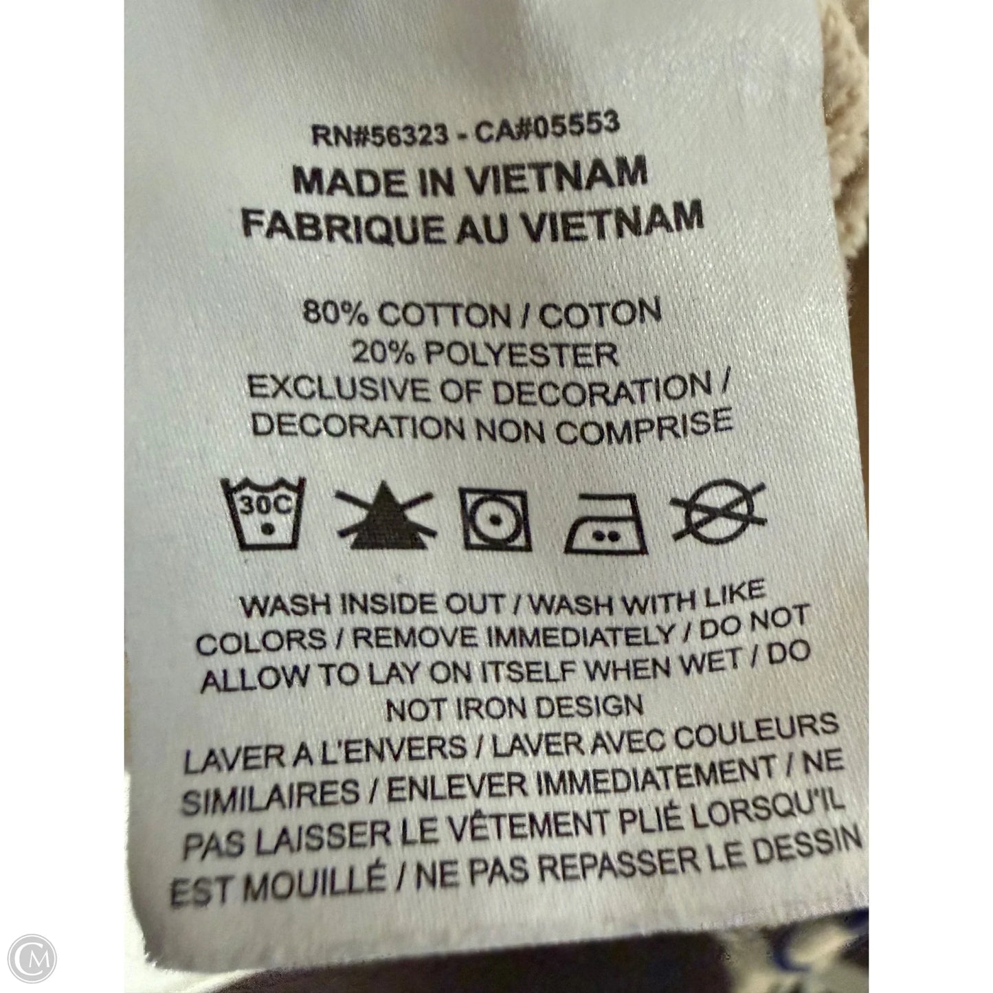 Sweatshirt Crewneck By Nike Apparel In Tan, Size: Xxl