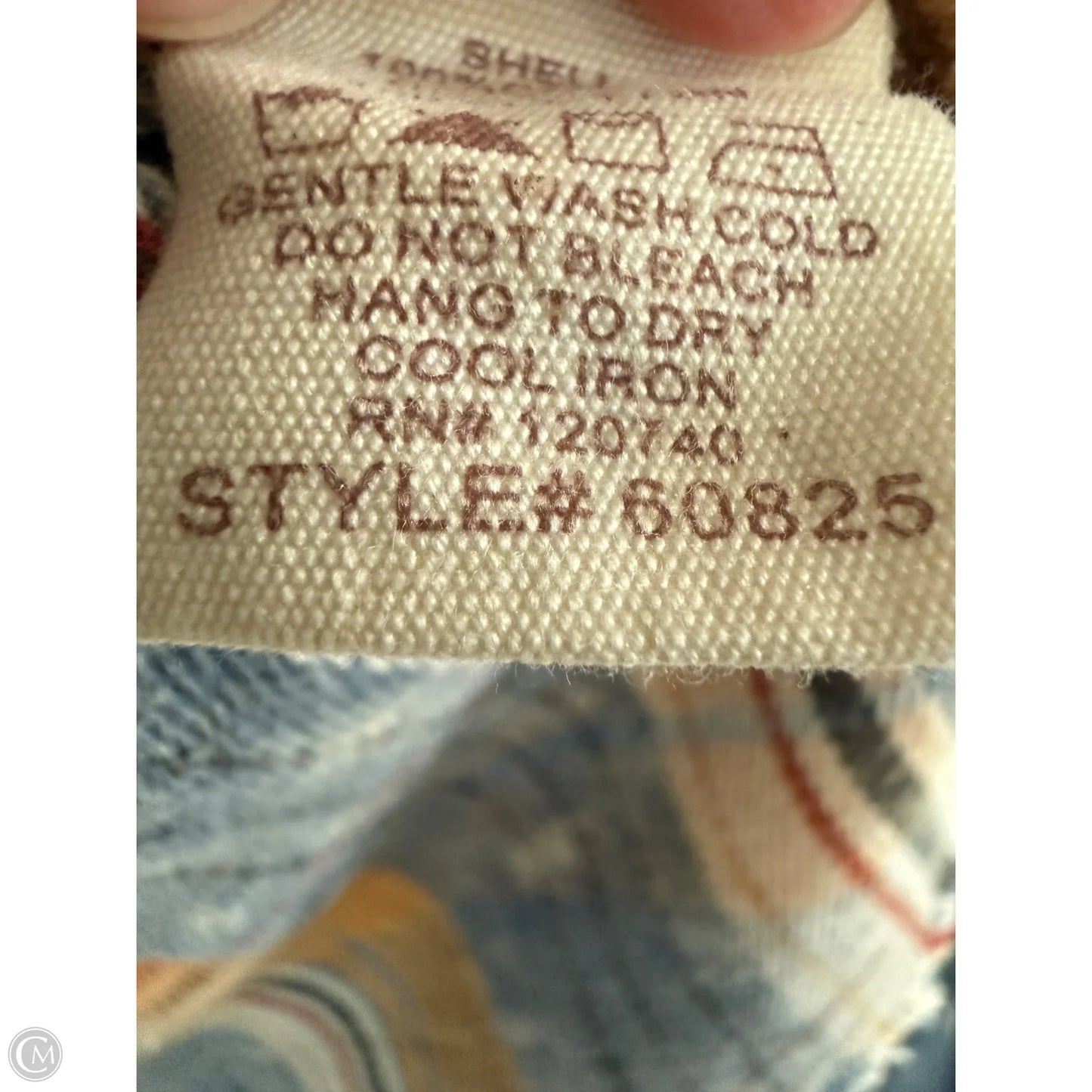 Blouse Long Sleeve By Mystree In Multi-colored, Size: S