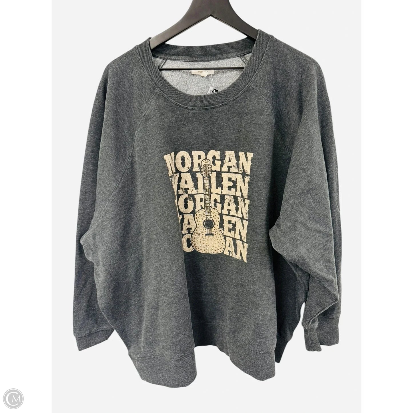 Sweatshirt Crewneck By Maurices In Grey, Size: 4x