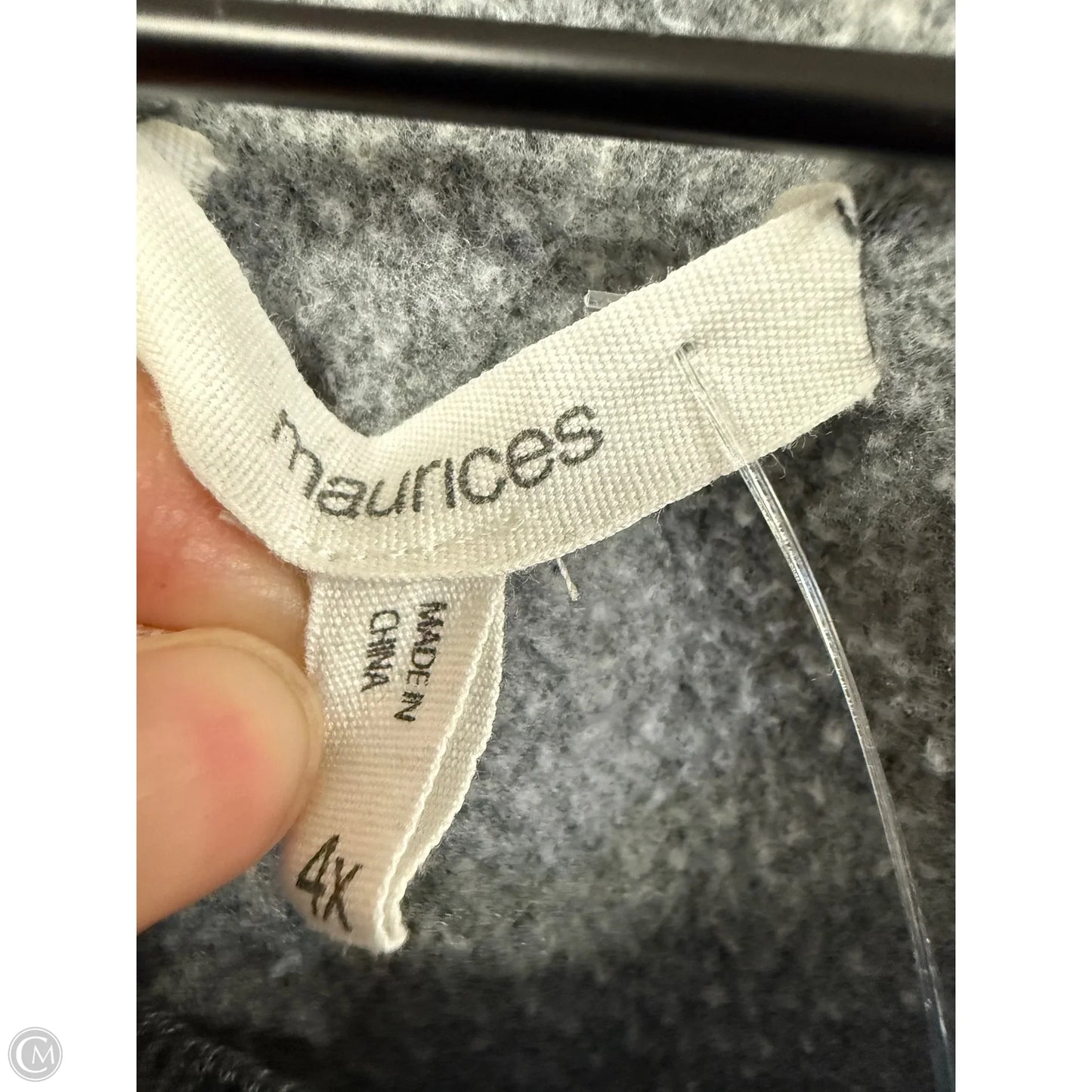 Sweatshirt Crewneck By Maurices In Grey, Size: 4x