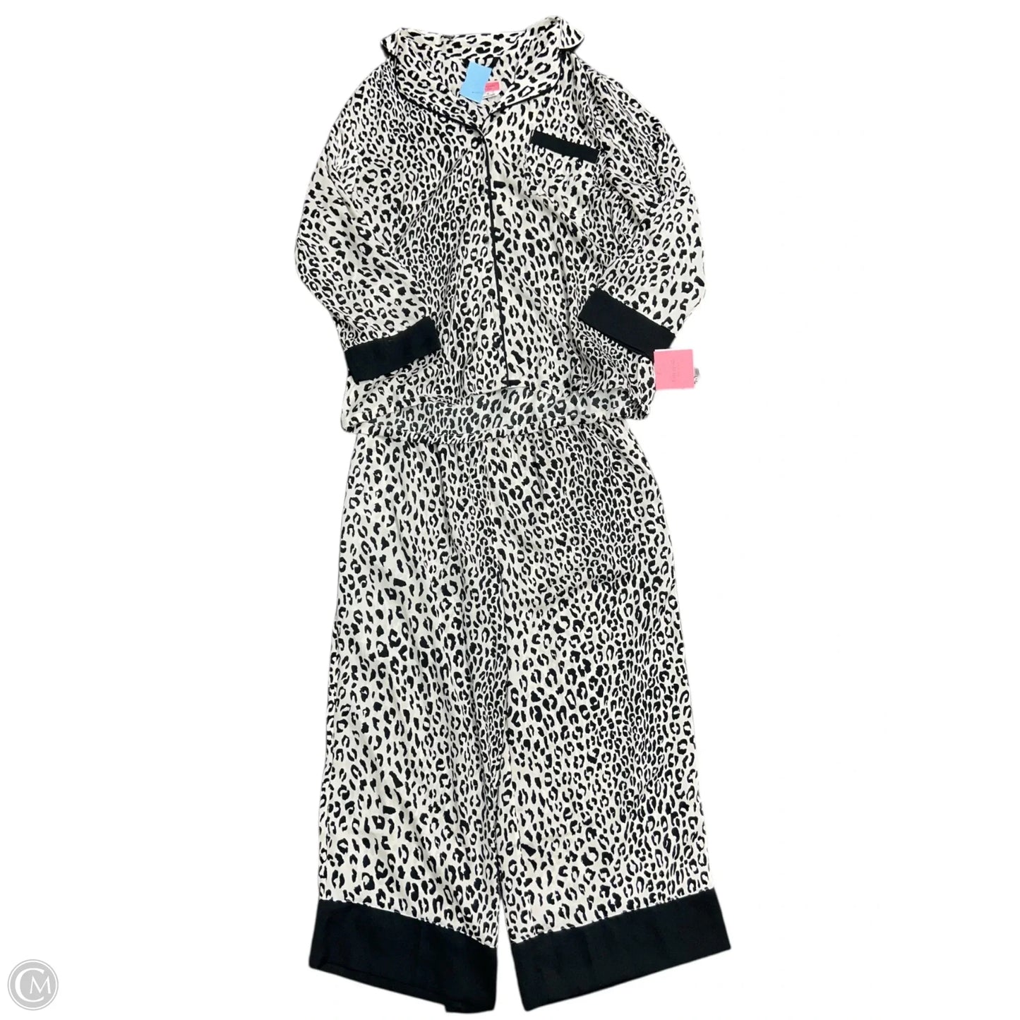 Pajamas Designer 2 PIECE SET By Kate Spade In Leopard Print, Size: M