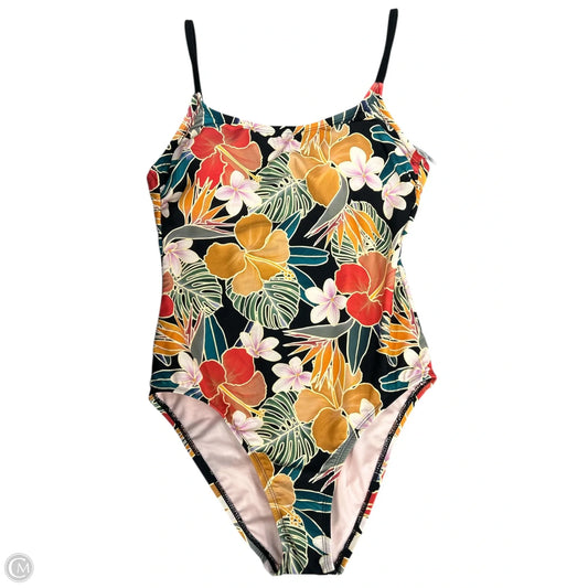 Swimsuit By Hurley In Floral Print, Size: M