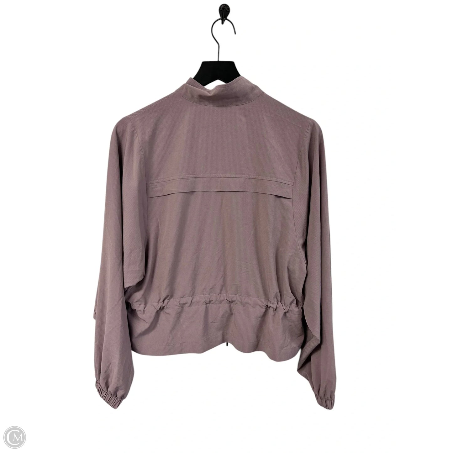 Jacket Windbreaker By Rae Mode In Purple, Size: S
