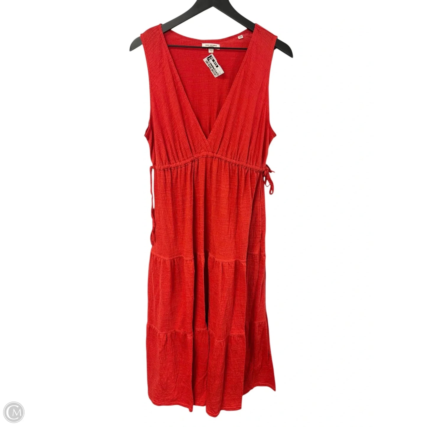 Dress Casual Maxi By Max Studio In Red, Size: L