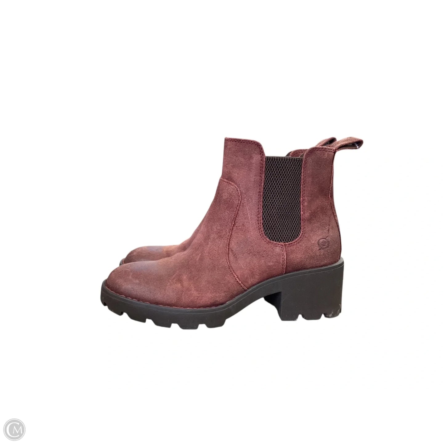 Boots Ankle Flats By Born In Copper, Size: 7.5