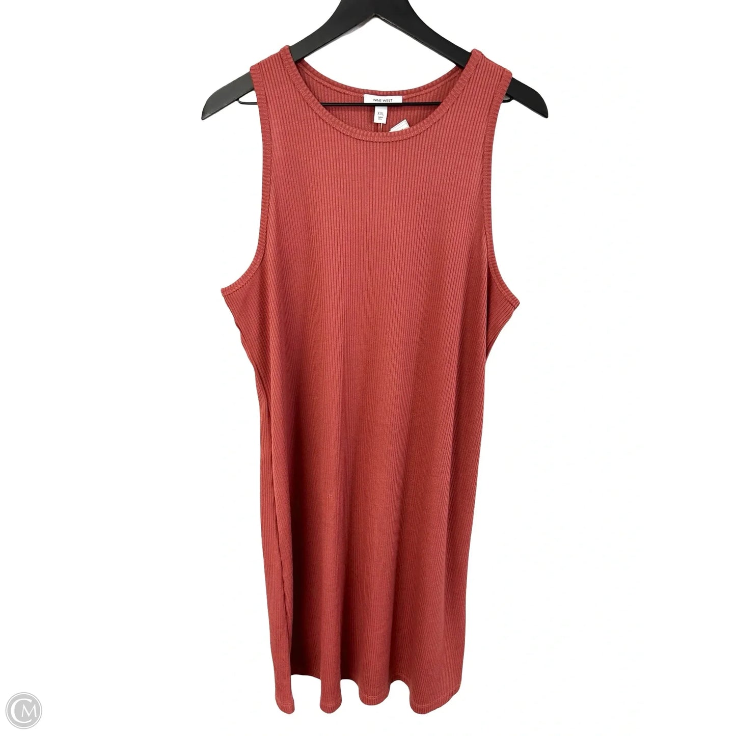 Dress Casual Short By Nine West Apparel In Pink, Size: Xxl