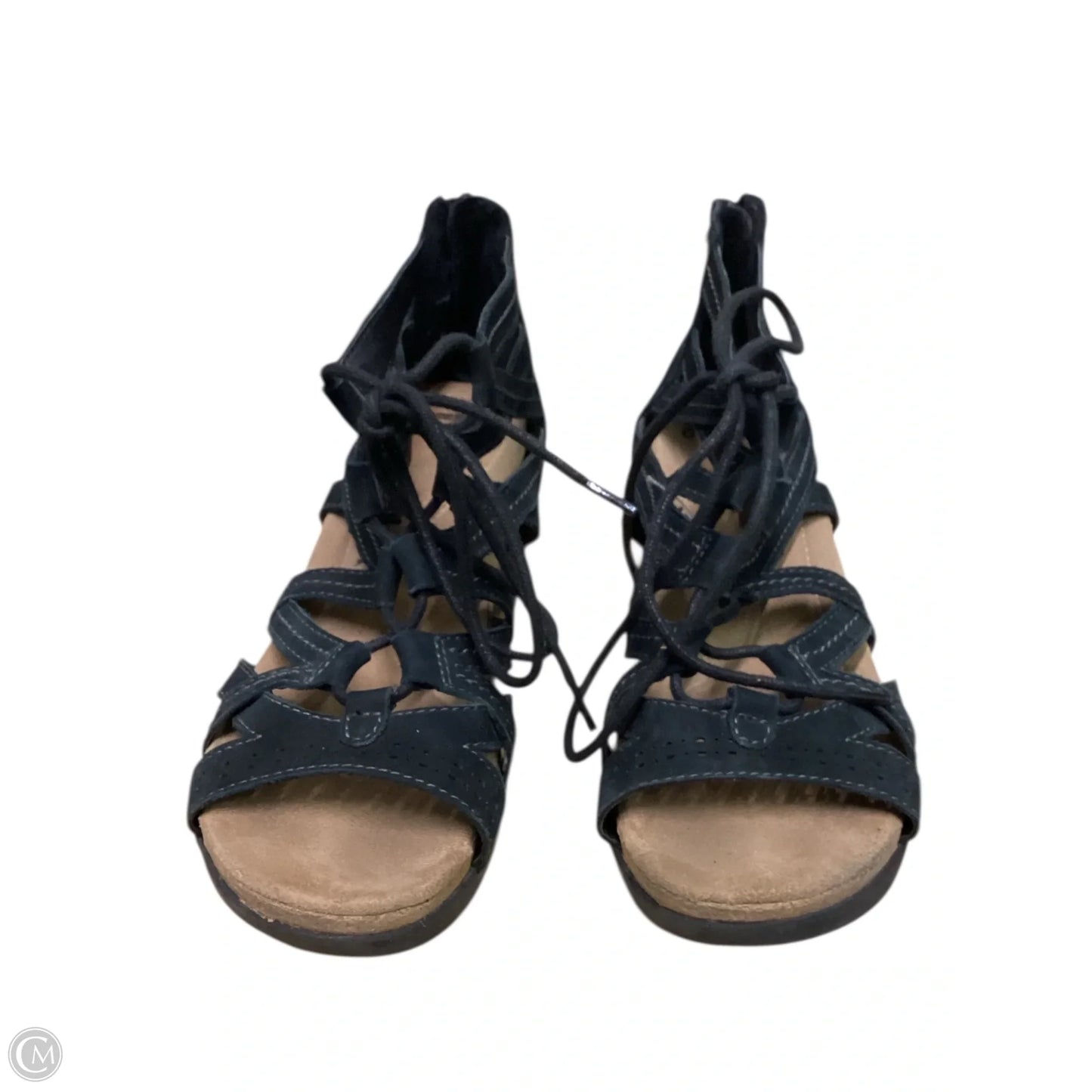 Sandals Heels Wedge By Earth Origins In Black, Size: 9
