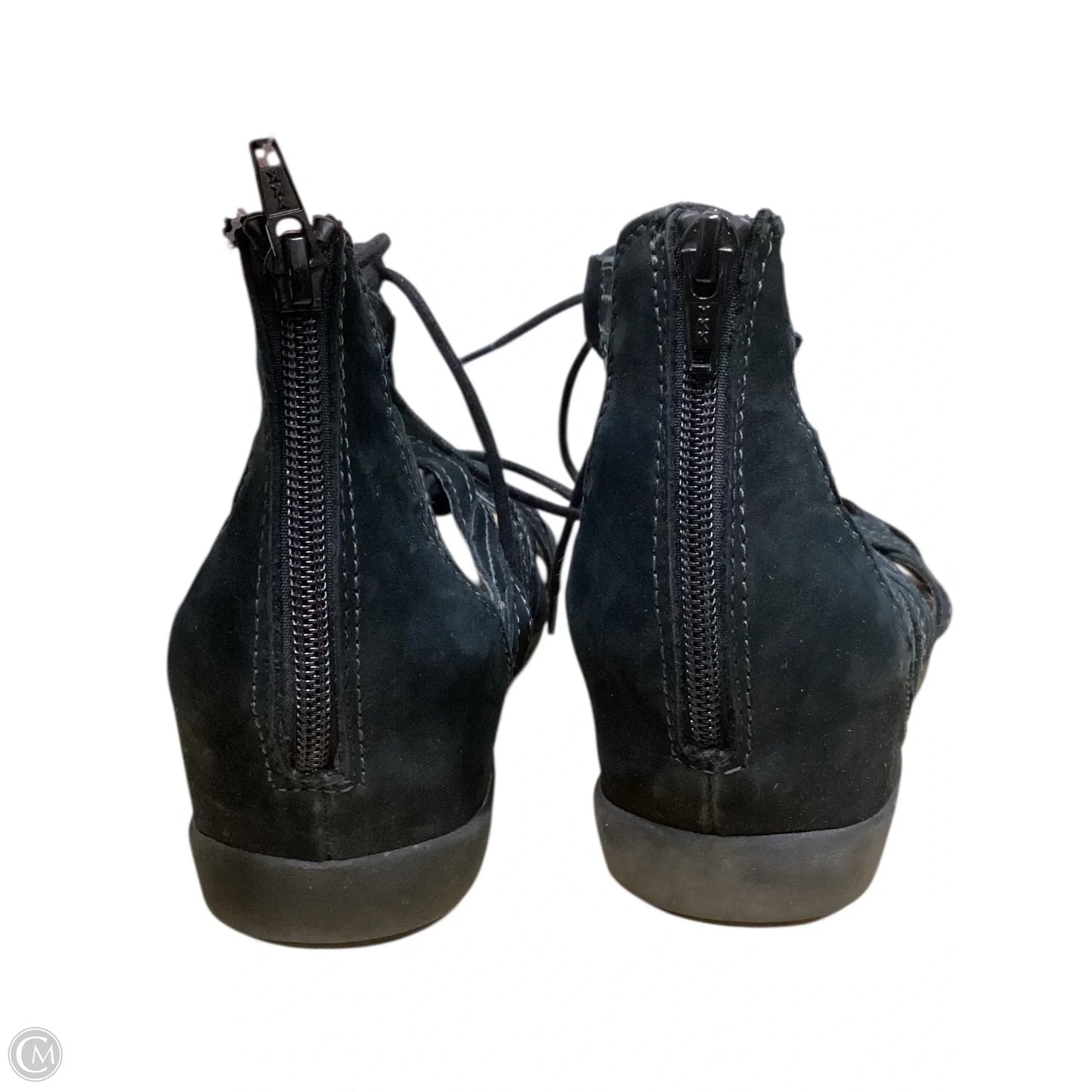 Sandals Heels Wedge By Earth Origins In Black, Size: 9