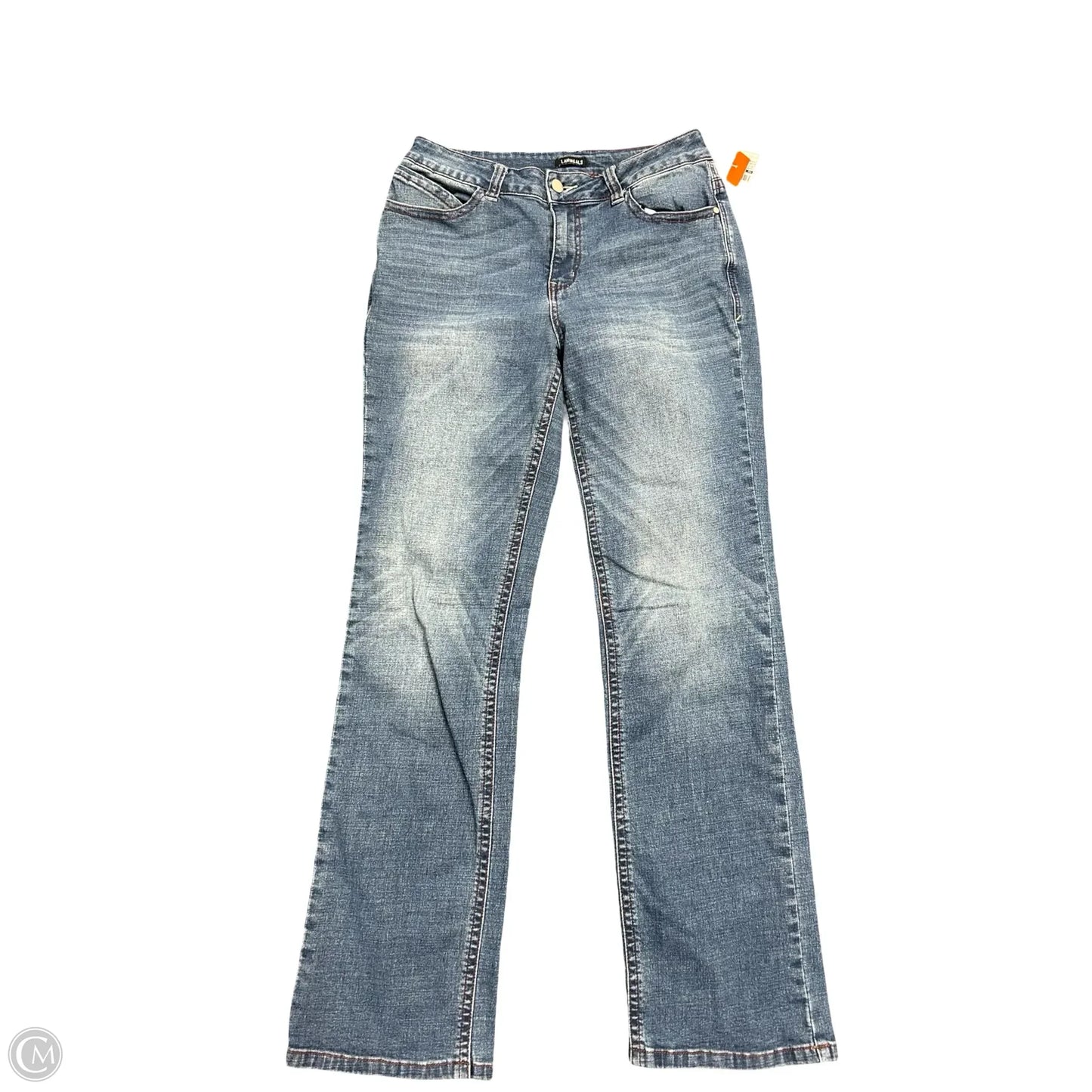 Jeans Straight By Clothes Mentor In Blue Denim, Size: M
