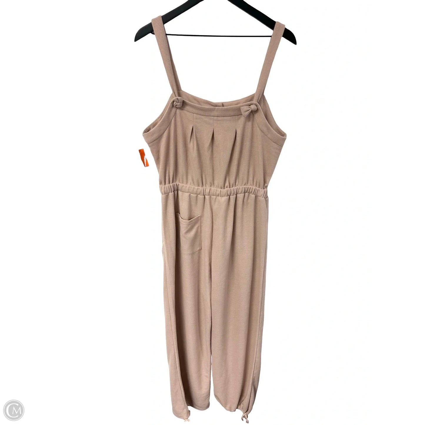 Jumpsuit By Cme In Beige, Size: L