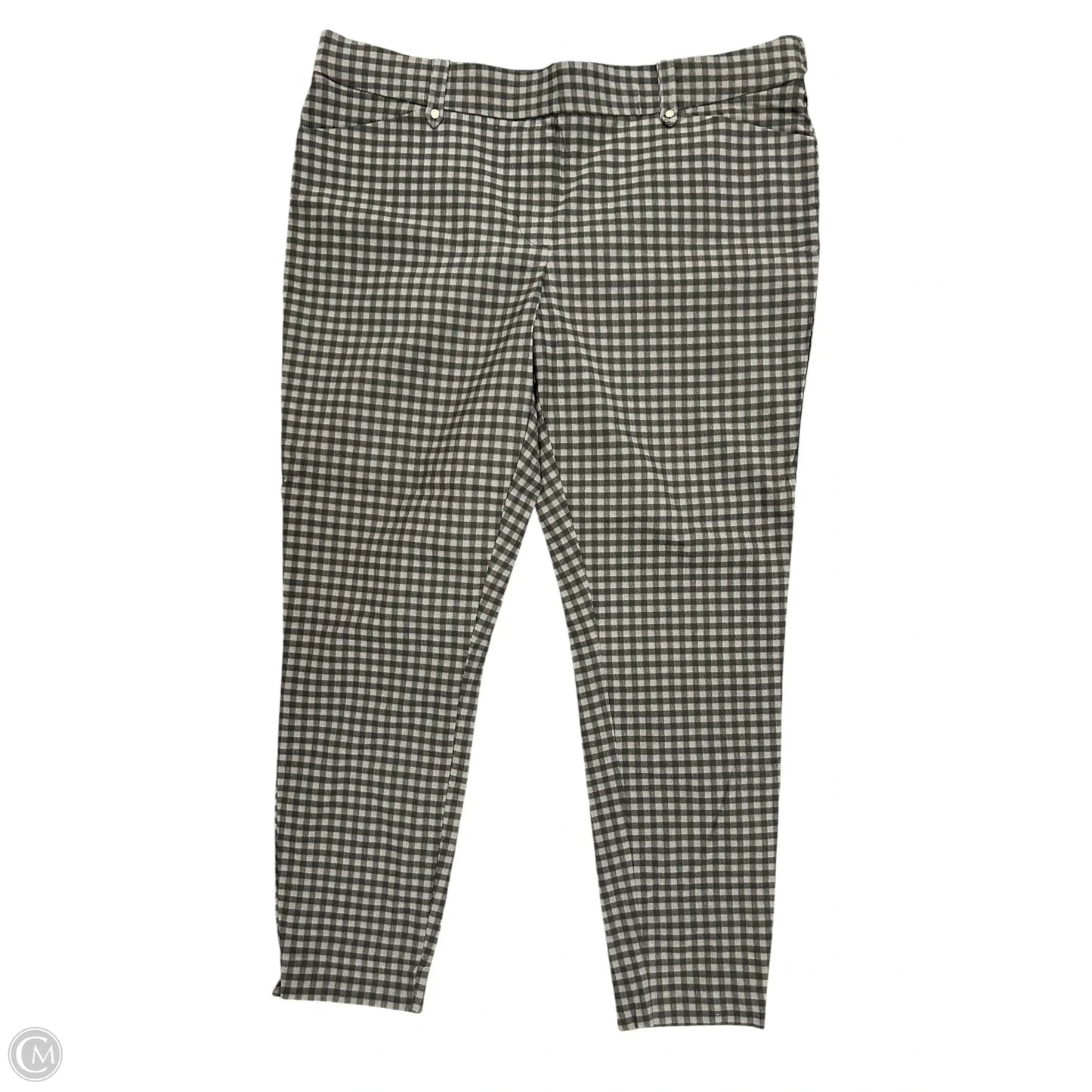 Pants Dress By Maurices In Black & Grey, Size: 18