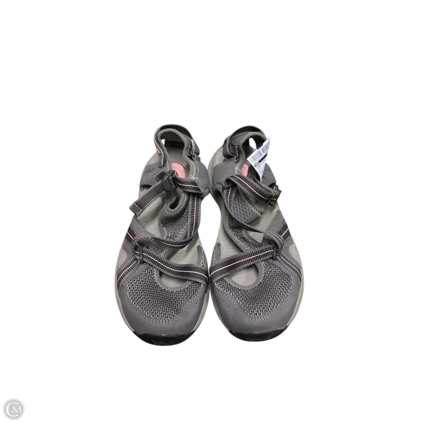 Sandals Flats By Teva In Taupe, Size: 10