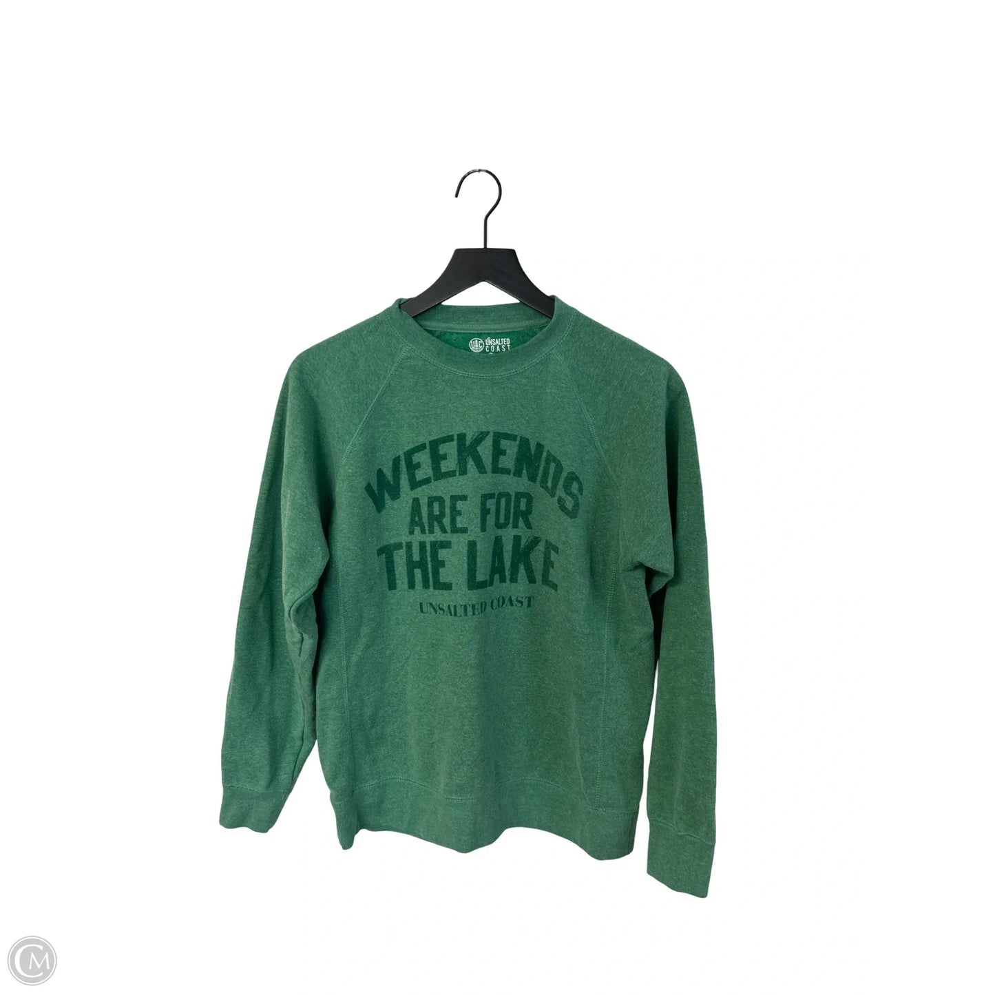 Sweatshirt Crewneck By Cme In Green, Size: S