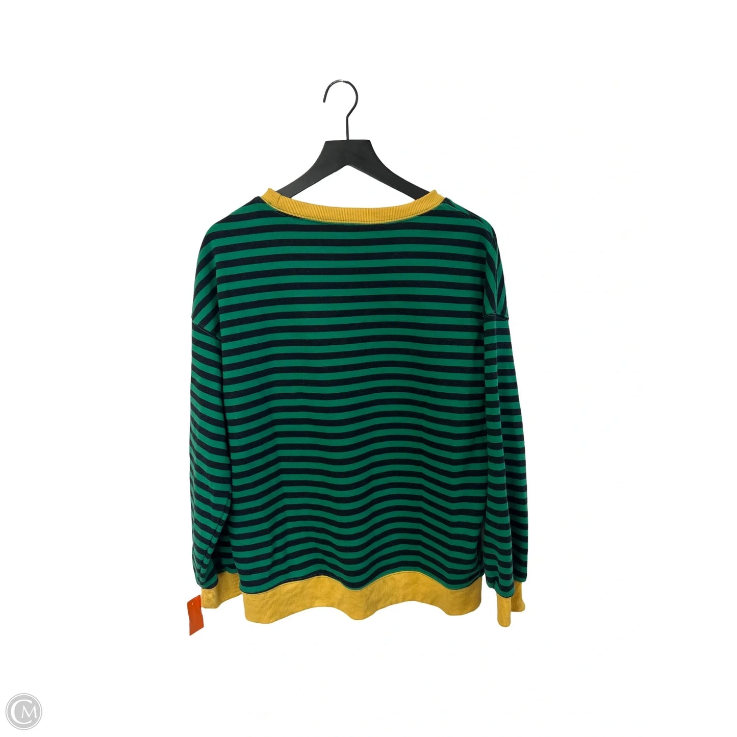 Sweatshirt Crewneck By Cme In Striped Pattern, Size: S